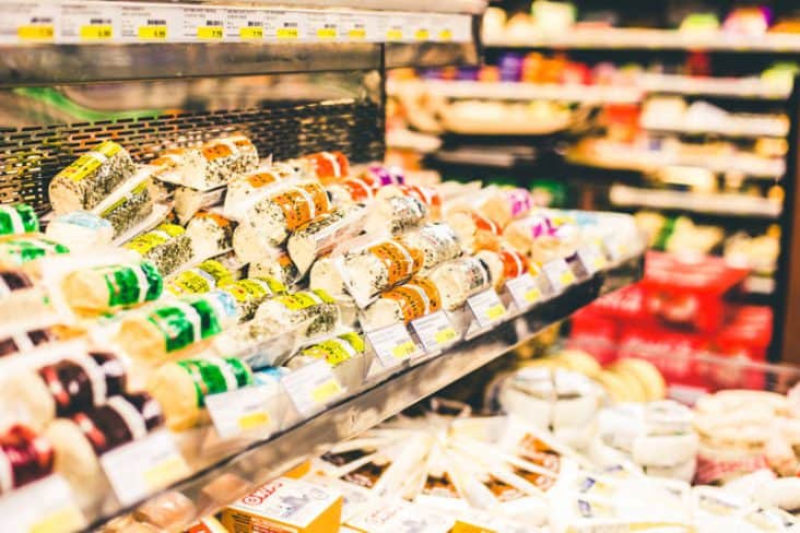 Pemberton Valley Supermarket Cheese Selection