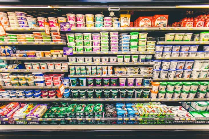 Pemberton Valley Supermarket Dairy Section