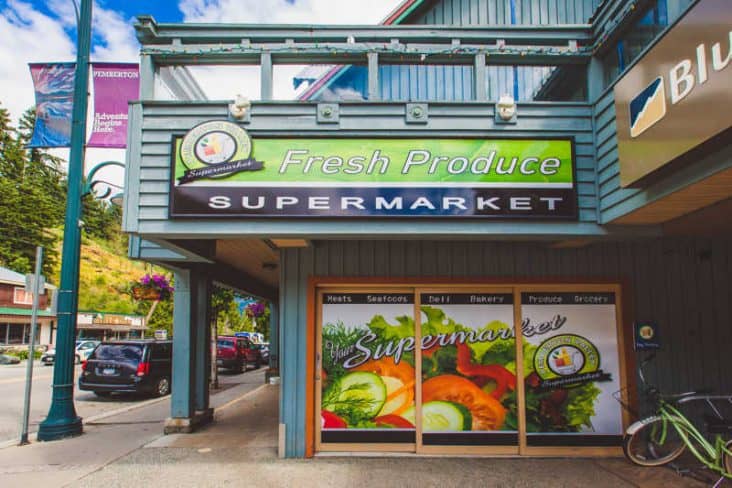 Pemberton Valley Supermarket Exterior