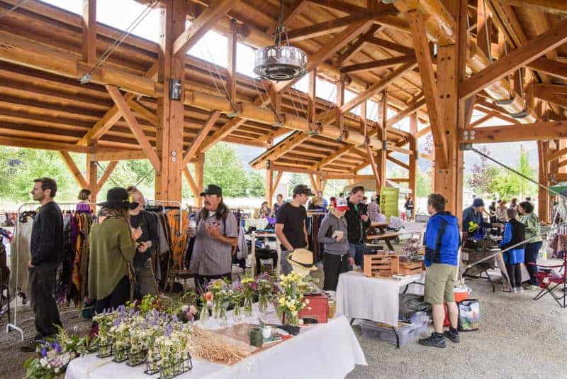 Pemberton Farmers Market Pemberton BC Canada