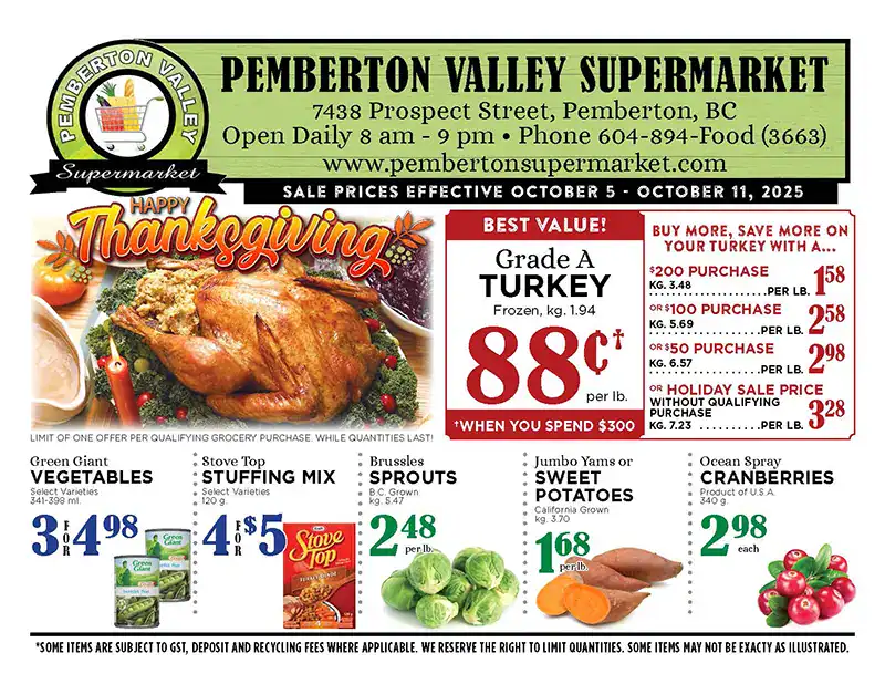 Pemberton Valley Supermarket Flyer Week 41