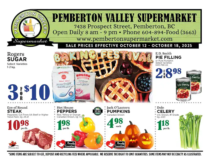 Pemberton Valley Supermarket Flyer Week 42