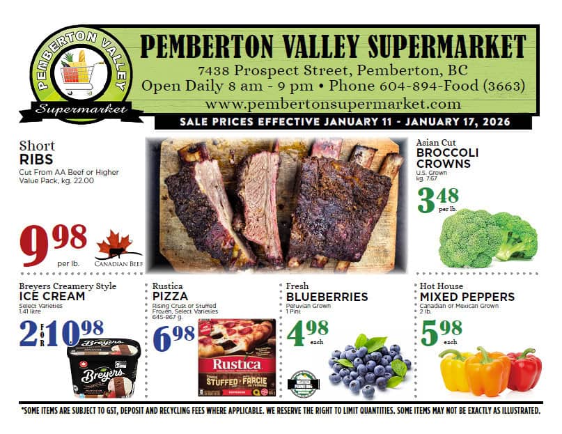 260117 Pemberton Valley Supermarket Flyer 2026 Week 03