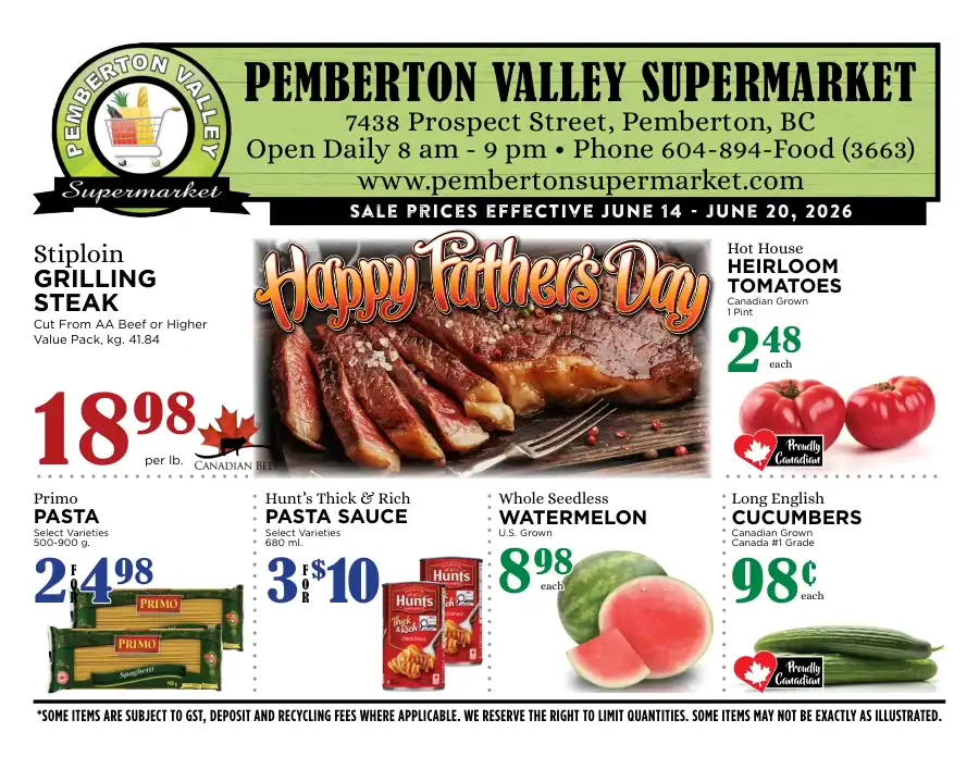 260620 Pemberton Valley Supermarket Flyer 2026 Week 25